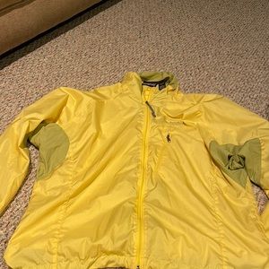 Woman, thin running coat